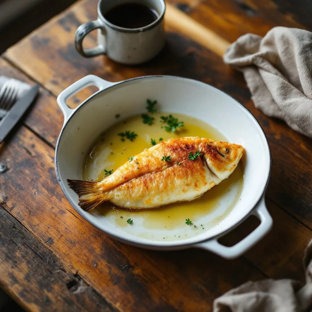 Baked Finnan Haddie