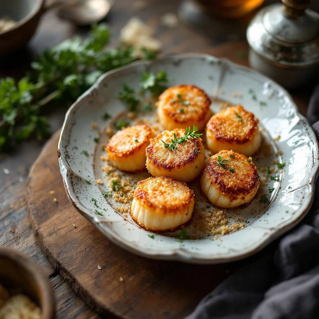 Fried Scallops
