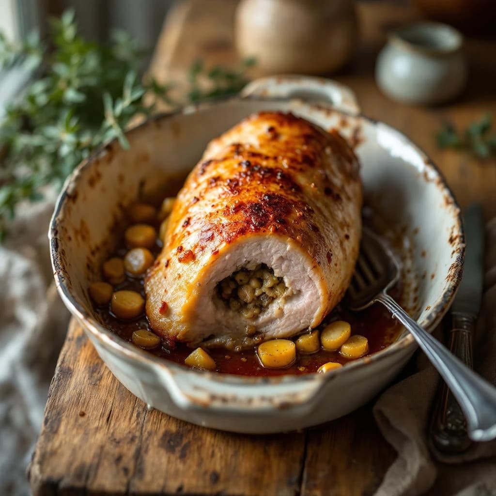 Stuffed Pork Tenderloin